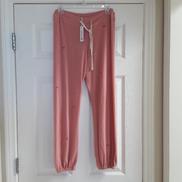 pink jogger sweatpants
